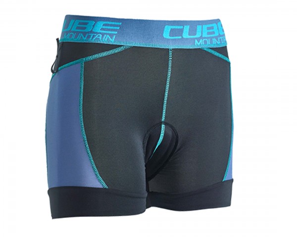Cube WLS Inner Hot Pants AM | black n taupe