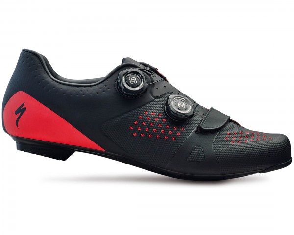 Specialized Torch 3.0 Road Bike Shoes | black-red