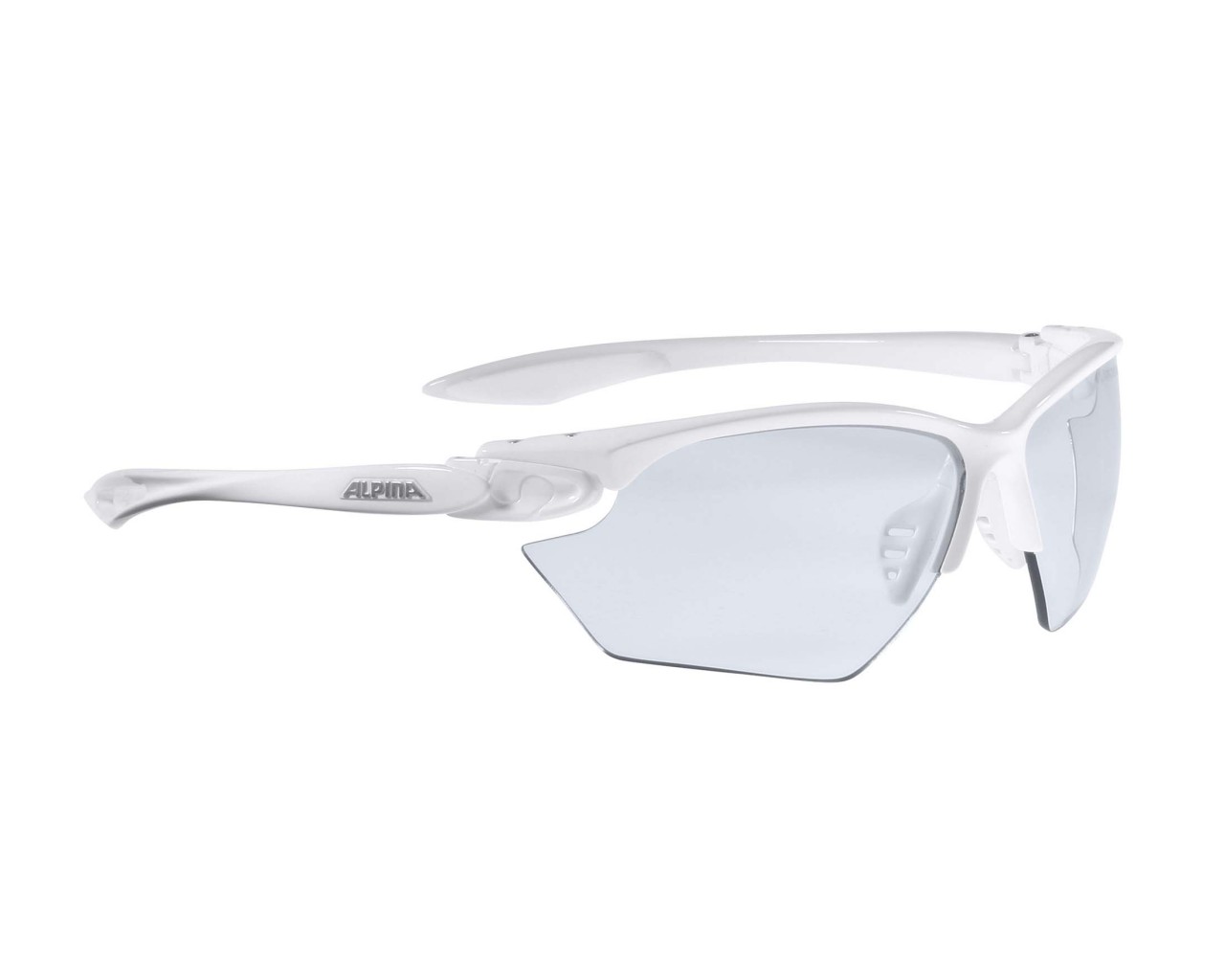 Alpina Twist Four Varioflex+ (VL+) - size S cycle glasses | white