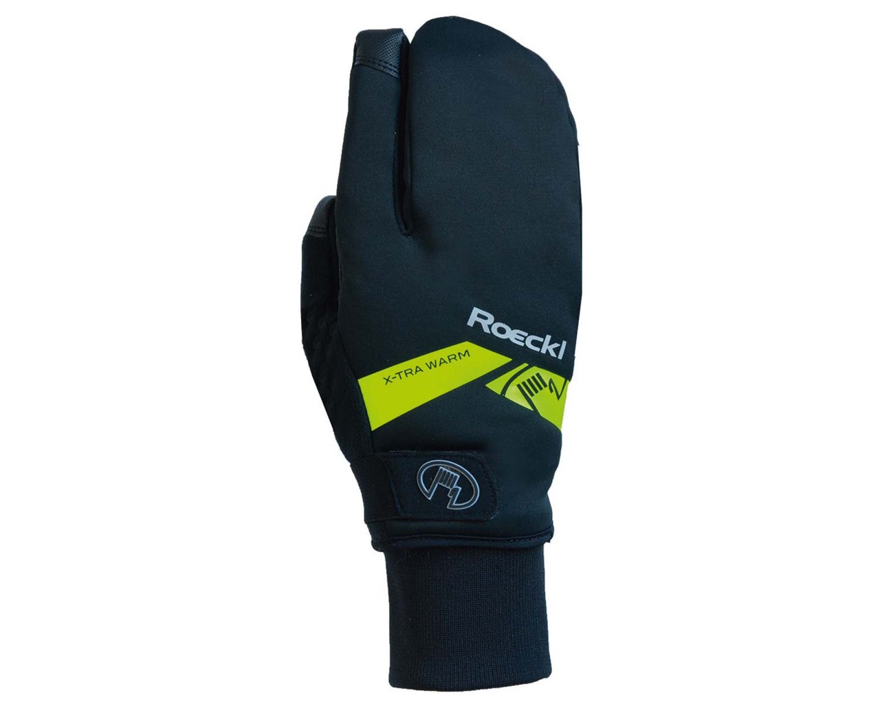 Roeckl Villach Trigger Gloves longfinger | black-yellow