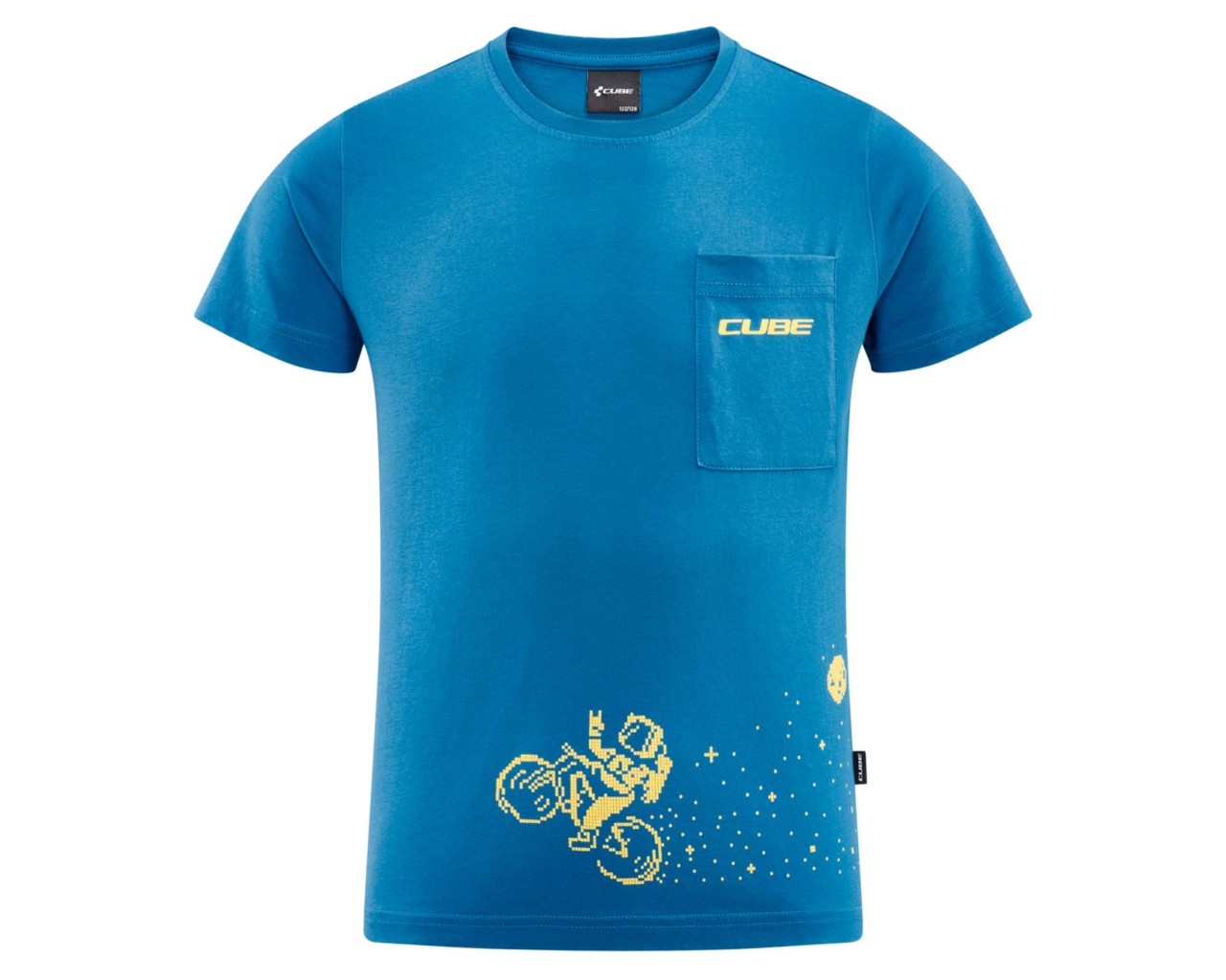 Cube Junior Organic T-Shirt Space Rider | blue