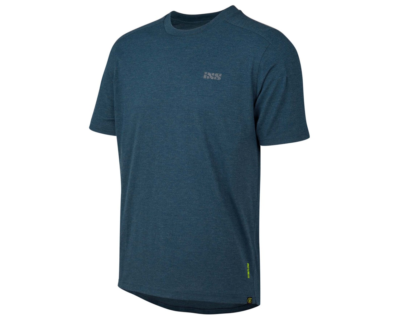 iXS Flow Tech T-Shirt Brand Logo | marine