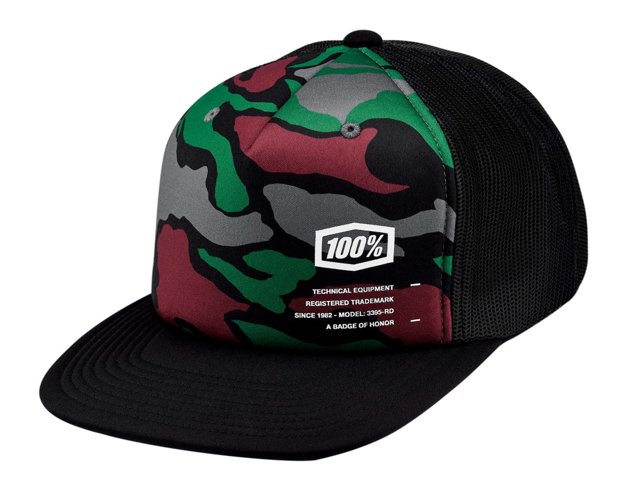 100% Trooper Trucker Hat | camo