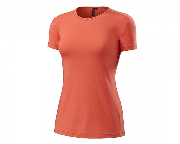 Specialized Womens Utility Crew Shirt kurzarm | coral heather