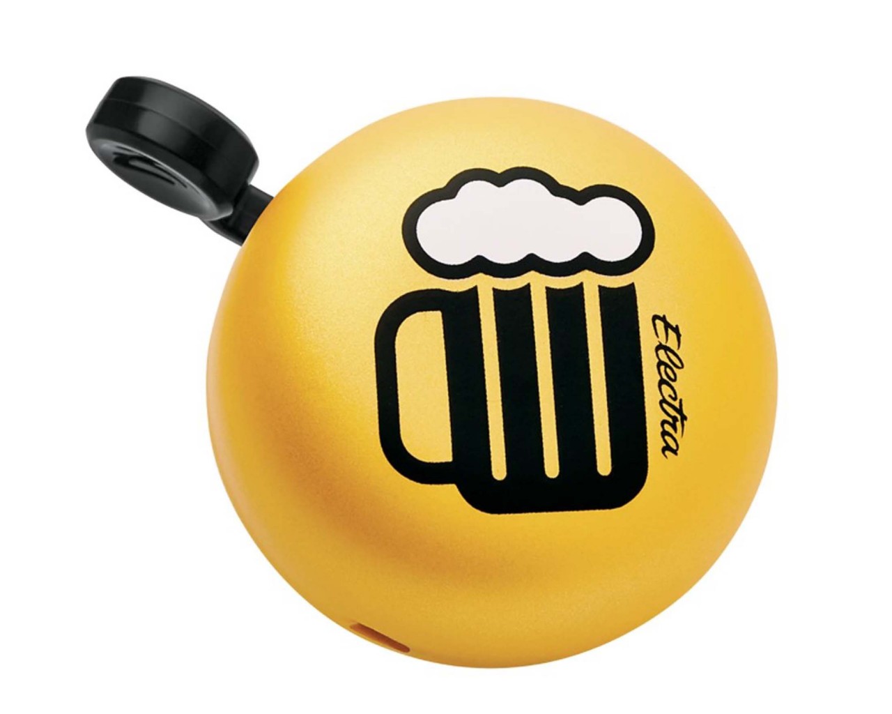 Electra Cheers Domed Ringer Bike Bell | yellow-black