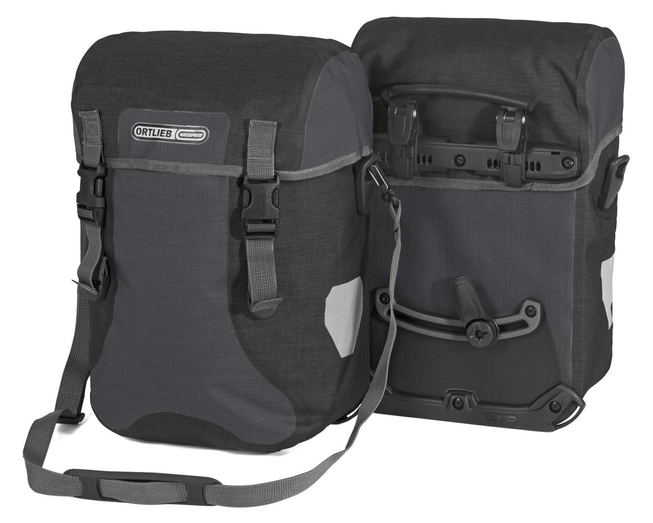 Ortlieb Sport-Packer Plus QL2.1 waterproof expedition bag (pair) PVC-free | granite-black