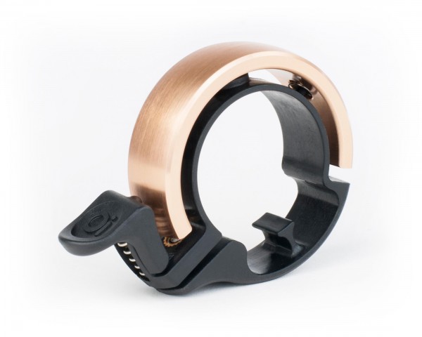 Knog Oi Classic Fahrradklingel - Large | brass