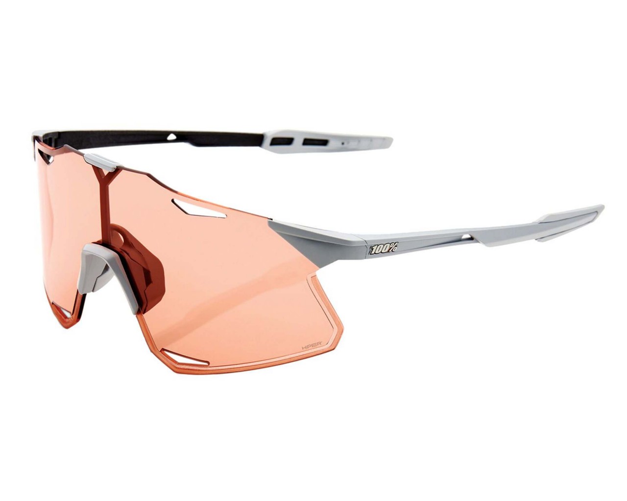 100% Hypercraft - Hiper Lens Sports sunglasses | matt stone grey