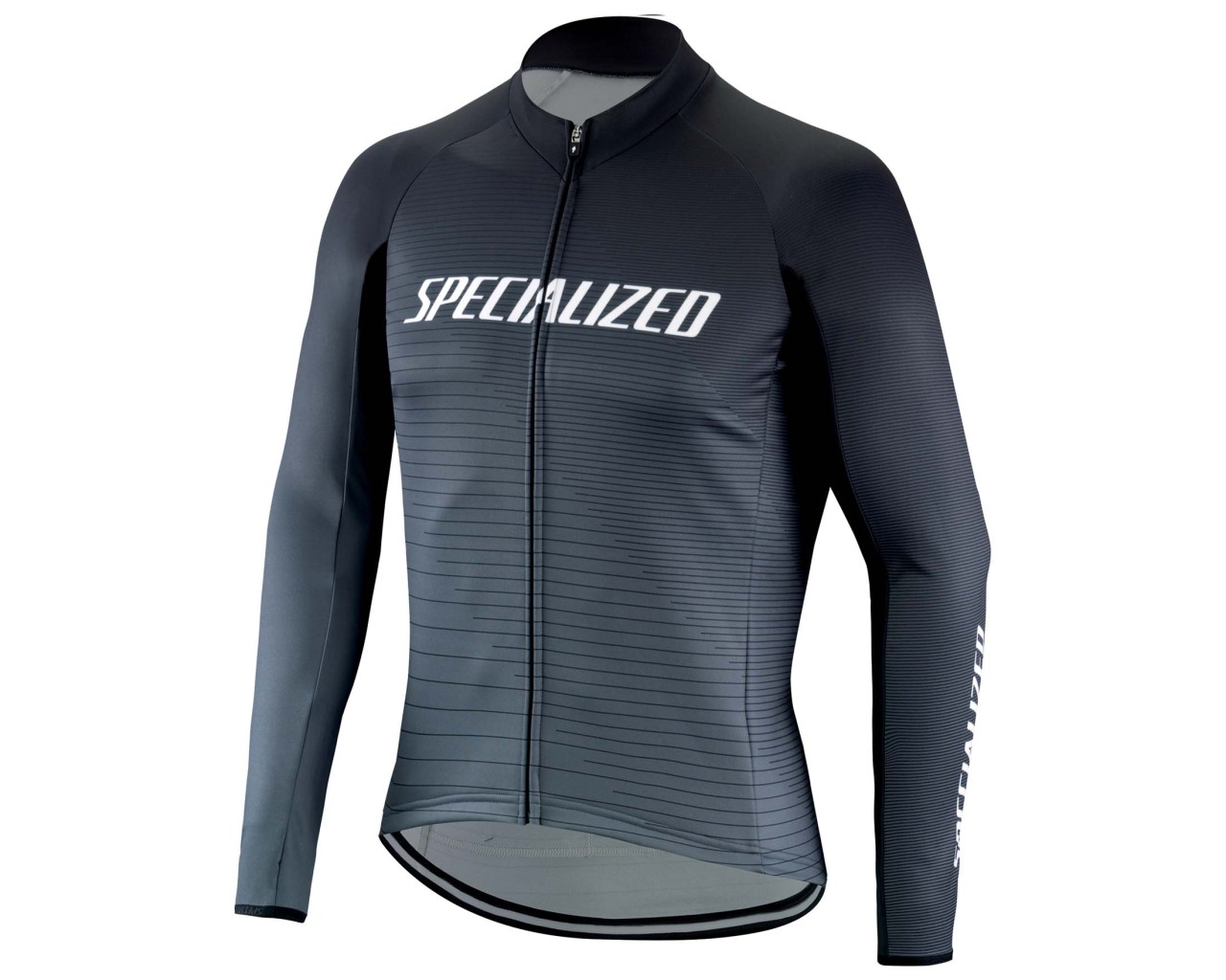 Specialized Element RBX Comp Logo Team Jersey longsleeve | black-charcoal