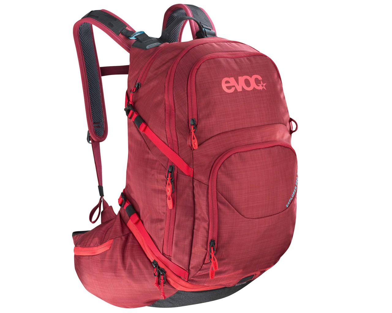 Evoc Explorer Pro 26 litres bike backpack | heather ruby