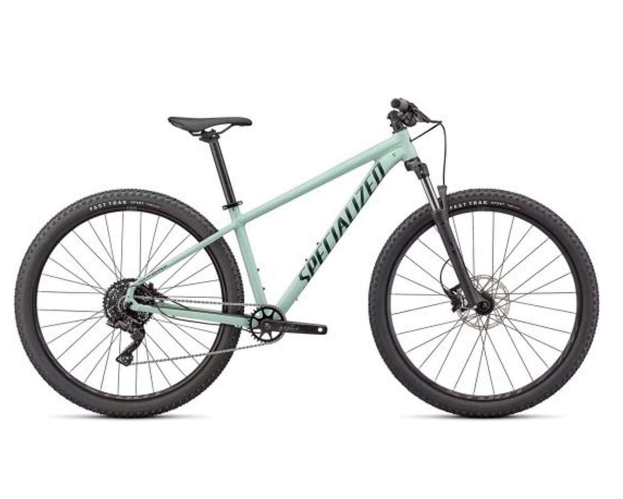 Specialized Rockhopper Comp 27,5 - MTB Hardtail 2022 | gloss CA white sage-satin forest green