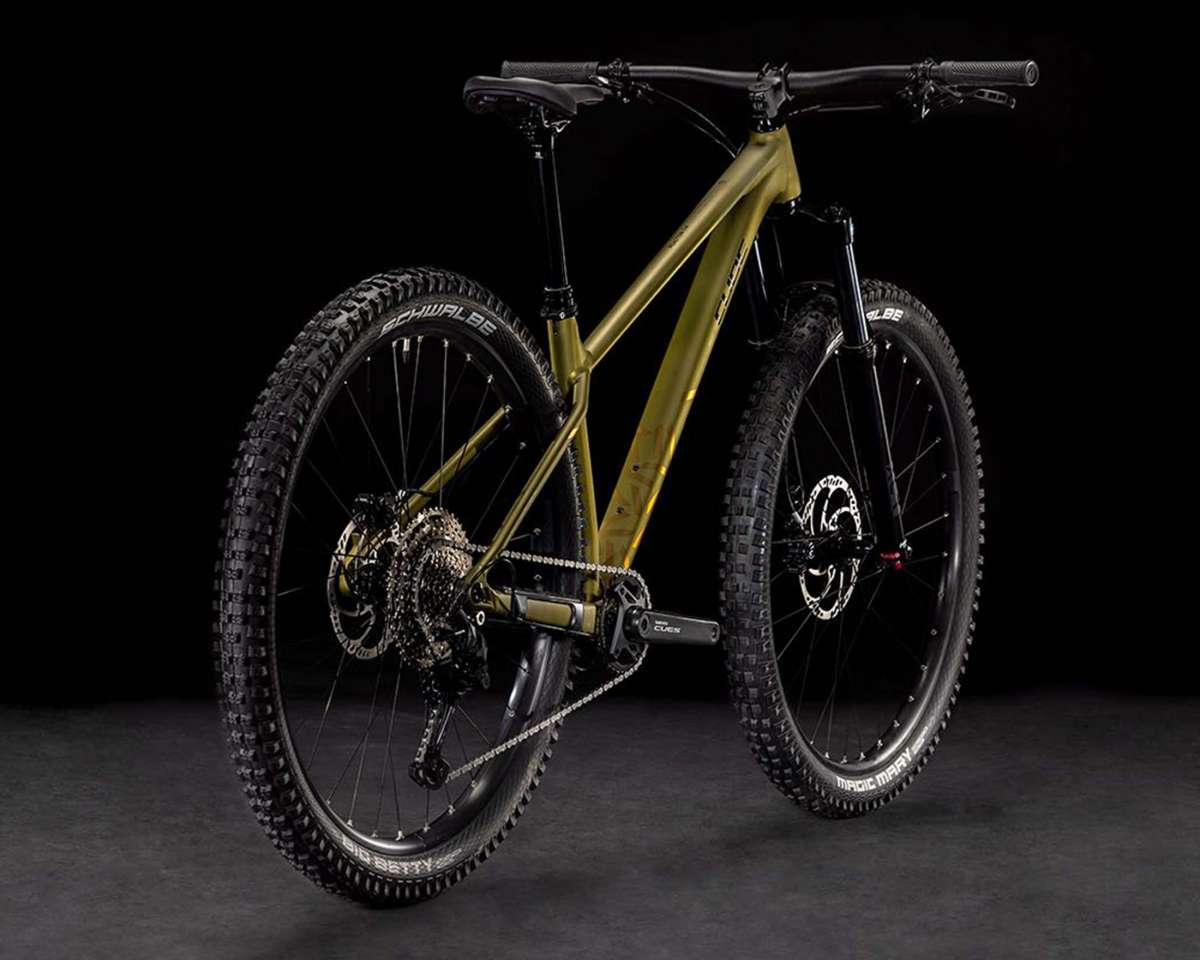 Cube Reaction TM ONE MTB Hardtail 2025 goldenlime n black Hardtail 29 inch Mountain Bikes Bikes nanobike