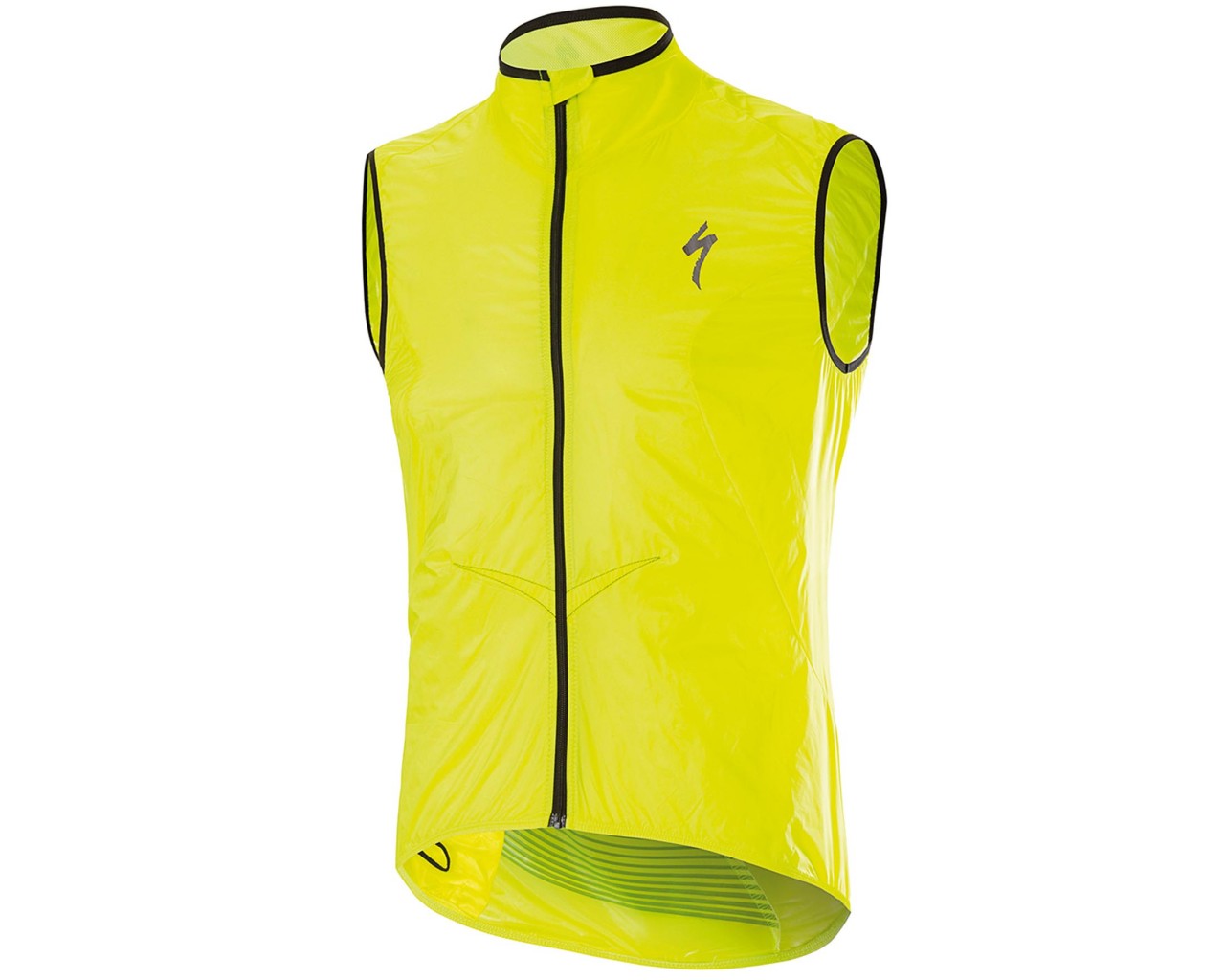 Specialized Deflect Comp Wind windproof vest | neon yellow