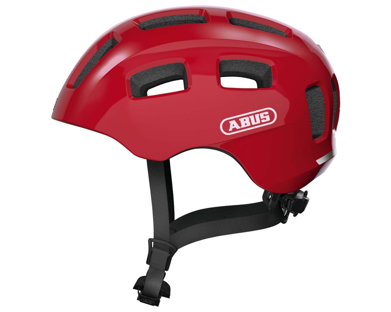 Abus Youn-I 2.0 Youth Bicycle Helmet | blaze red