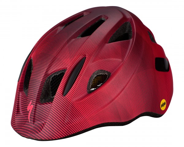 Specialized Mio MIPS Kids Bike Helmet | cast berry-acid pink refraction