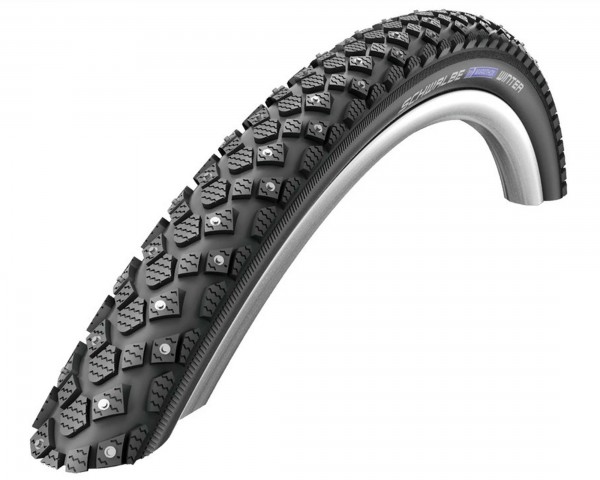 Schwalbe Marathon Winter plus Spike-Reifen 28 Zoll | schwarz Reflex Winter smartGuard 200 Spikes