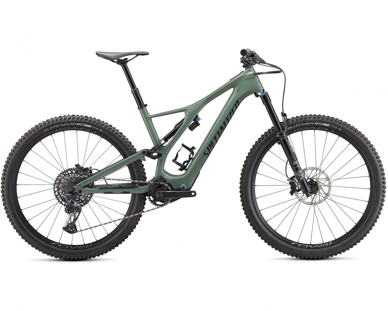 Specialized Levo SL Expert Carbon 29 - Pedelec Carbon Mountain Bike Fullsuspension 2021 | gloss sage-forst green