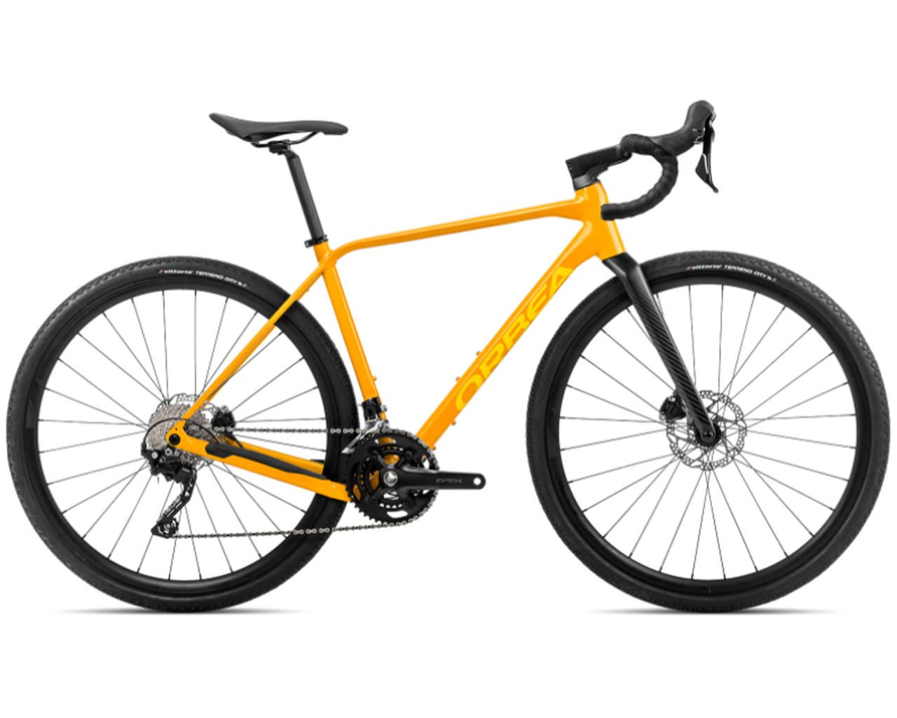 Orbea Terra H40 - 28" Gravel Bike | mango gloss