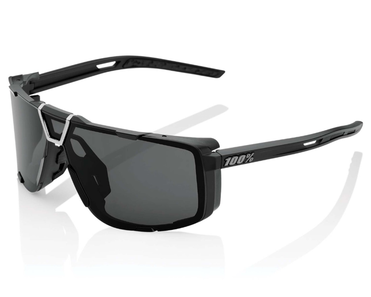 100% Eastcraft Smoke Lens Sports Sunglasses | matte black
