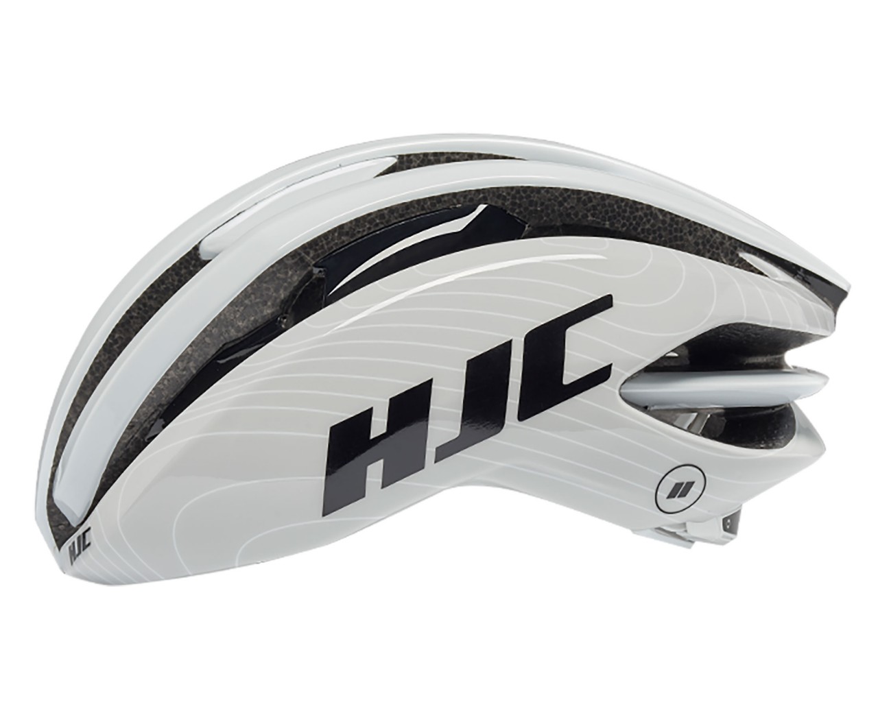 HJC Ibex 2.0 Rennrad Helm | white line grey