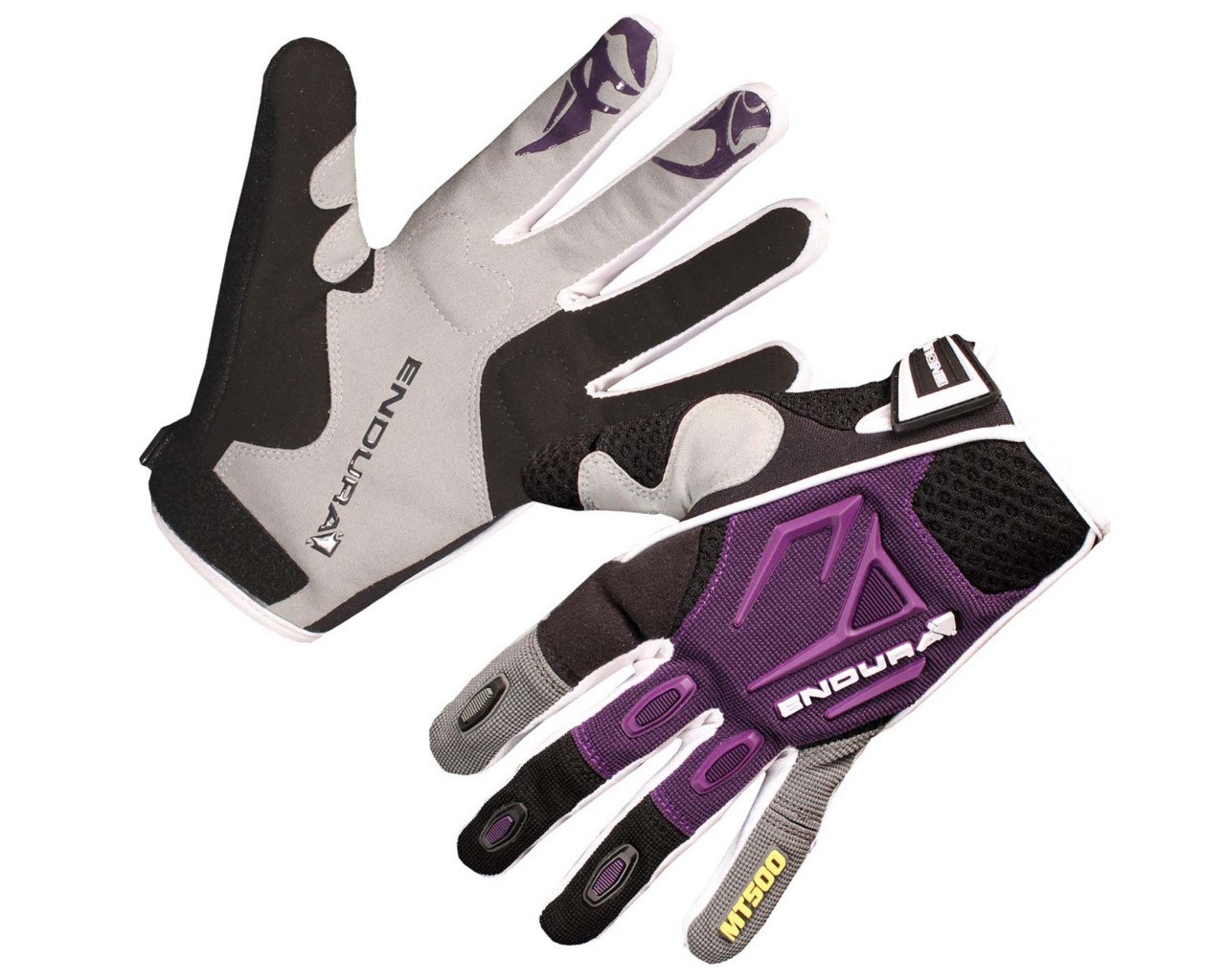 Endura Womens MT500 long fingers gloves | purple