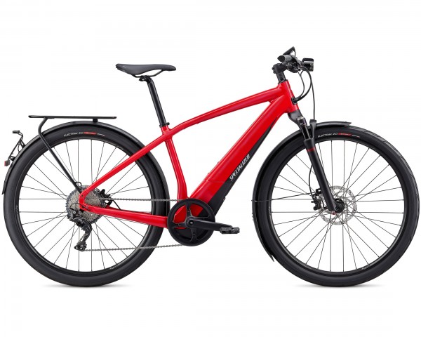 Specialized Vado 6.0 45 km/h - Elektro Trekking Bike 2020 | flo red w-blue ghost pearl
