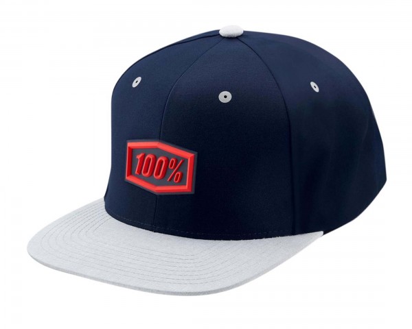100% Enterprise 2019 Snapback Hat | blue