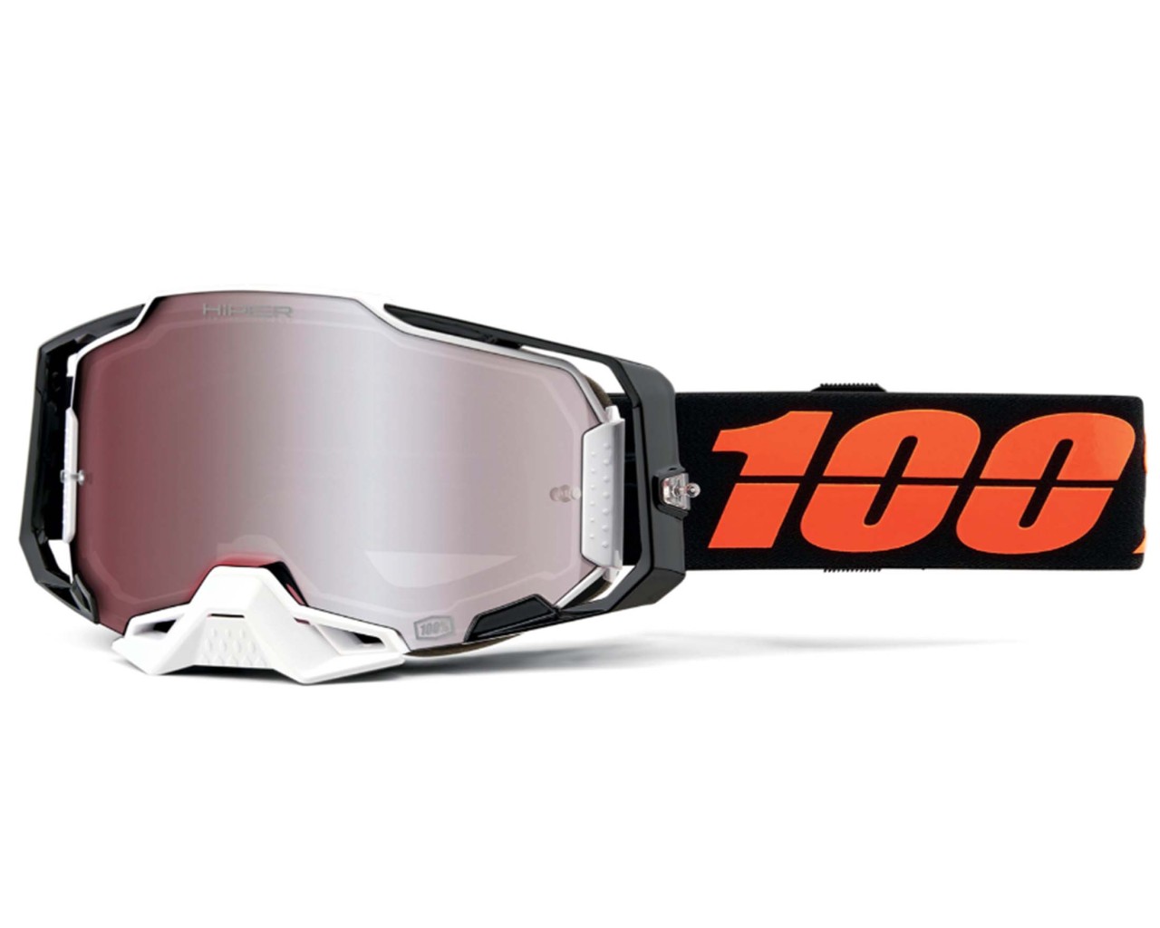 100% Armega HiPER Goggle - Mirror Sports Sunglasses | Blacktail