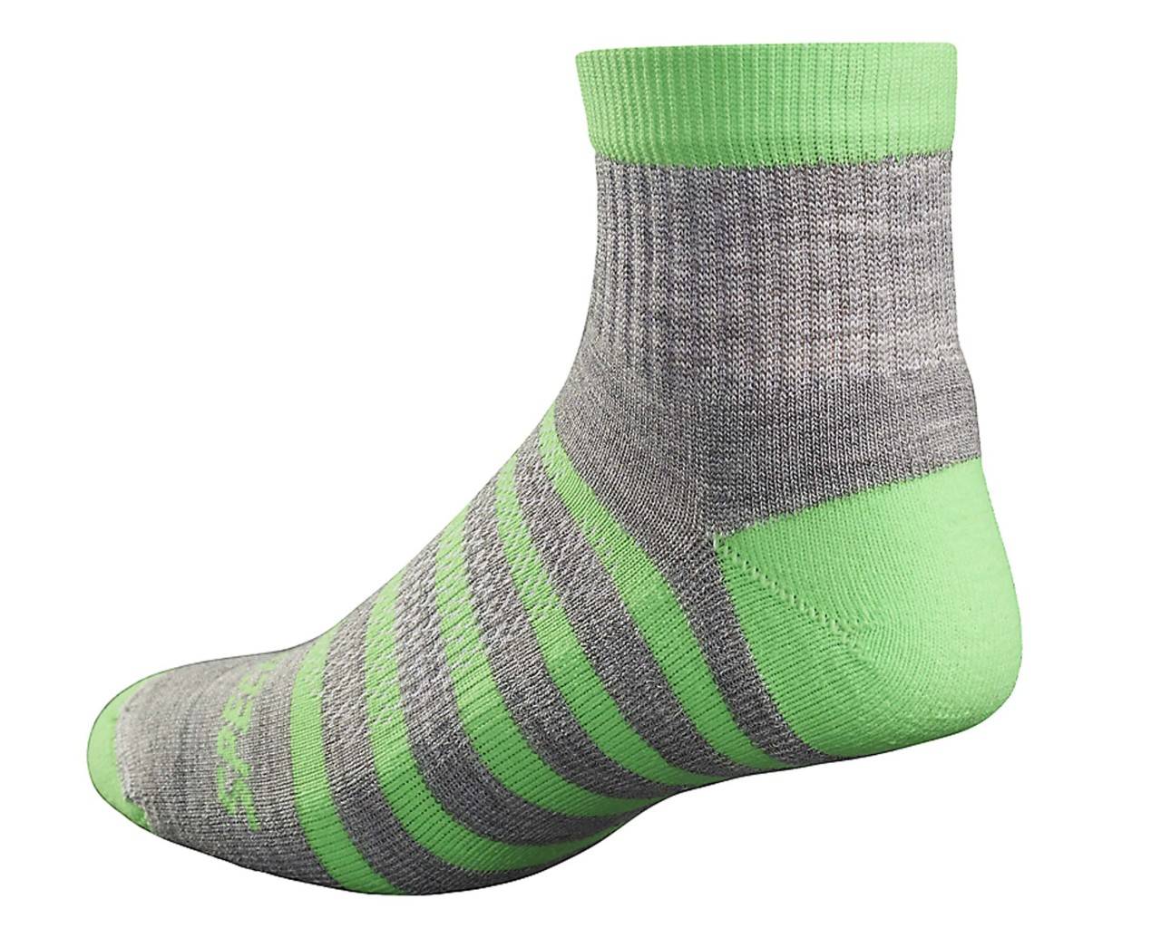 Specialized Mountain Mid Sock | light grey-monster green