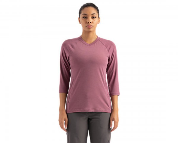 Specialized Andorra Merino 3/4 Trikot Damen | dusty lilac