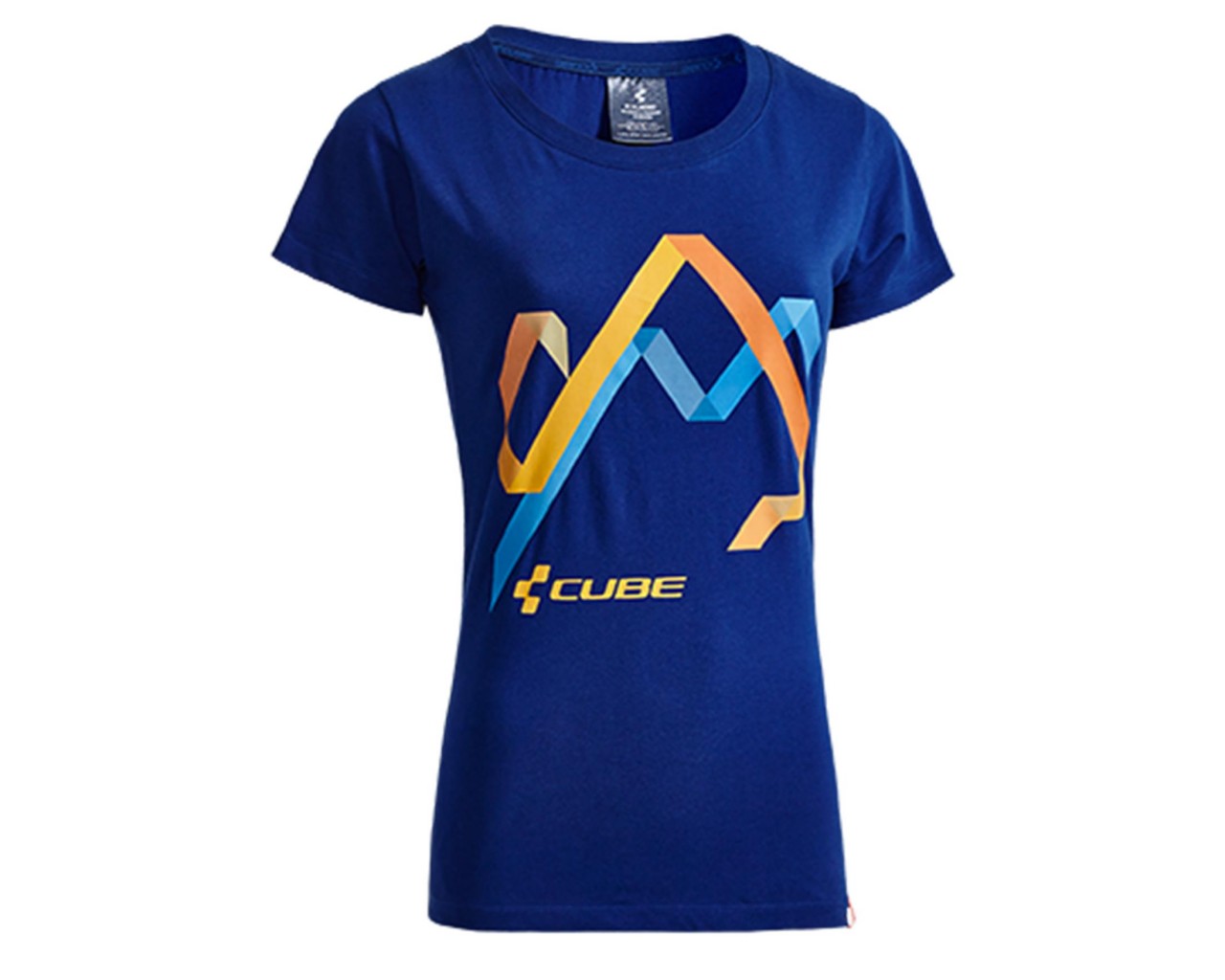 Cube WLS T-Shirt Hills Woman After Race | blue