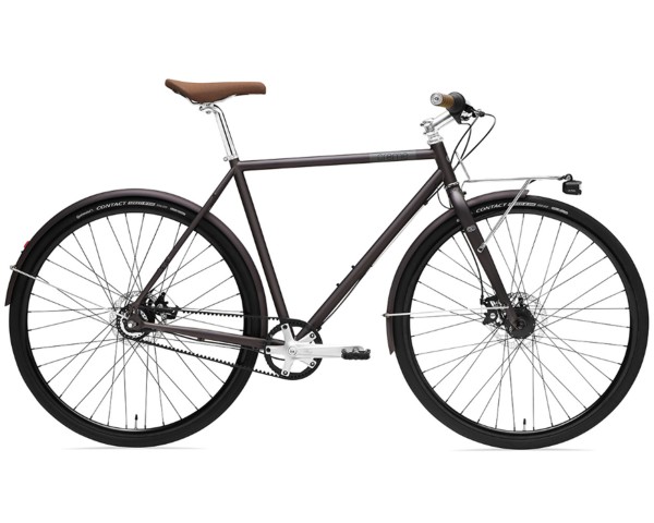Creme Cycles Ristretto Speedster 7 Gang Gates City Fahrrad 2023 quartz Cityrader Fahrrader nanobike