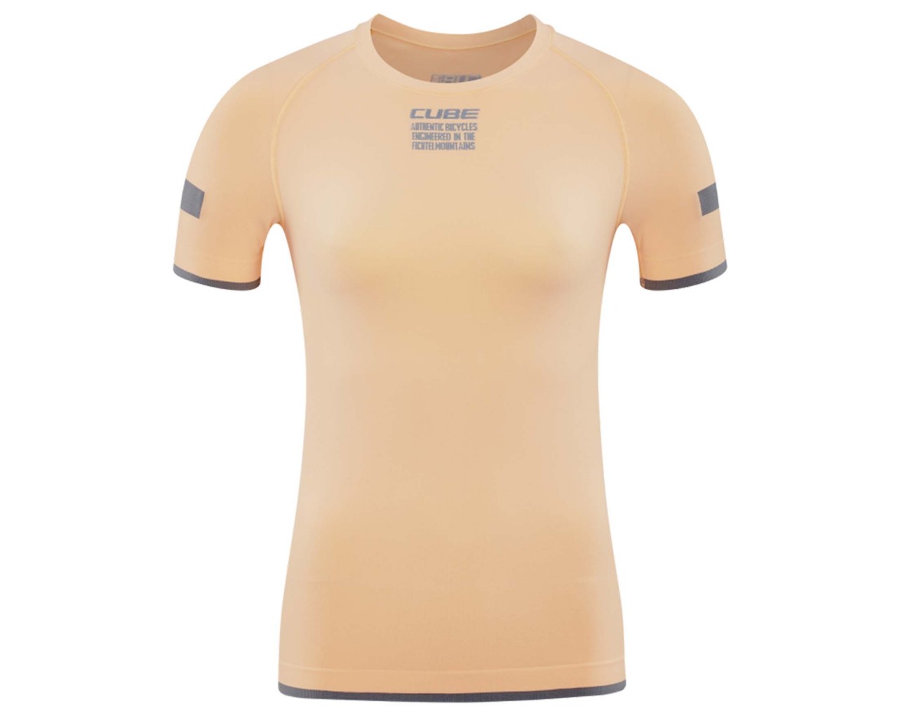 Cube Women Baselayer Shirt Race Be Cool short-sleeved | coral